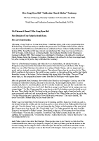 2016-12-25_Testimony-to-Sanctuary-Church_Hyun-Shil-Kang