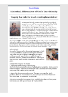 2022-12-20-Historical-Affirmation-of-Gods-True-Identity