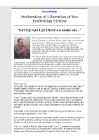 2023-06-22-Liberation-of-the-Sex-Trafficking-Victims-Declaration